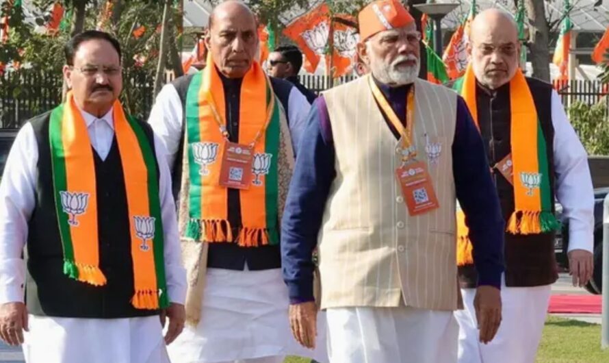 BJP  Mejority : మోదీ 400 అడుగులు నడిచేనా ???