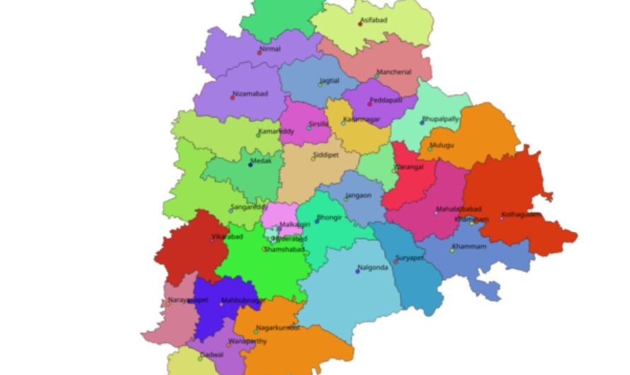 Telangaana Districts : లోకసభ నియోజకవర్గాల వారిగా జిల్లాలు ఏర్పాటు ???