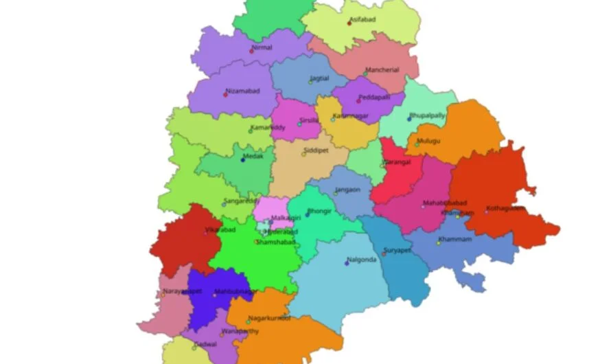 Telangaana Districts : లోకసభ నియోజకవర్గాల వారిగా జిల్లాలు ఏర్పాటు ???