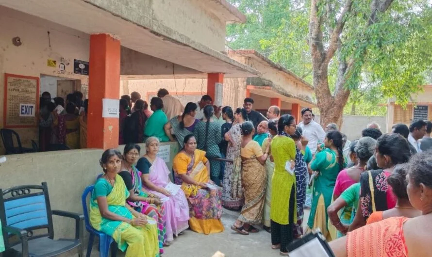 AP Elections : పోటెత్తిన జనం….ఎవరికీ వరం …