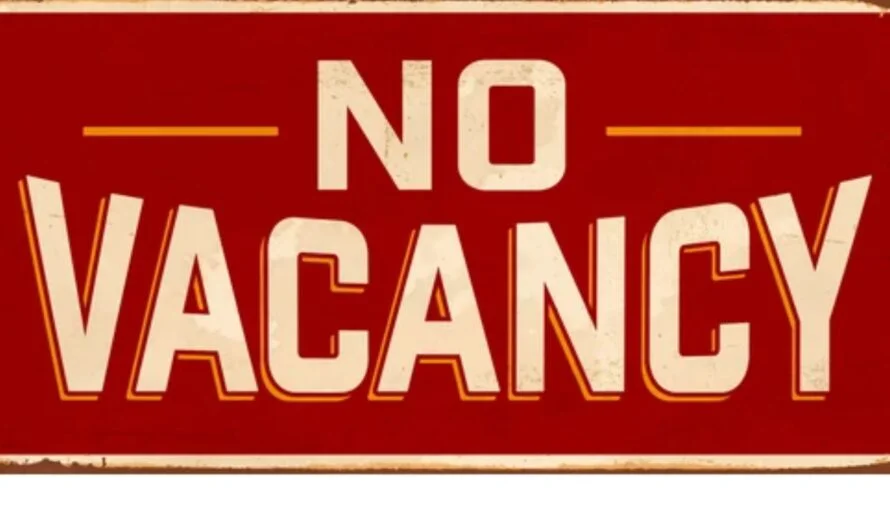 No vacancy : ఎవరు చెప్పారు… నో వేకెన్సీ …