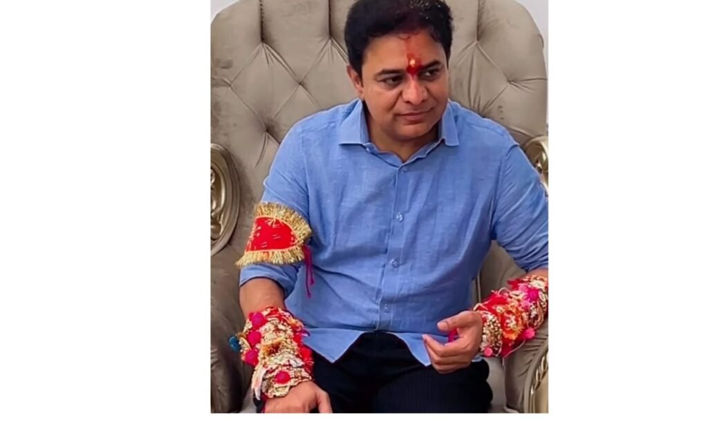 Rocky Festival : కేటీఆర్ కు రాఖీ కట్టిన చెల్లెలు ఎవరో తెలుసా ?