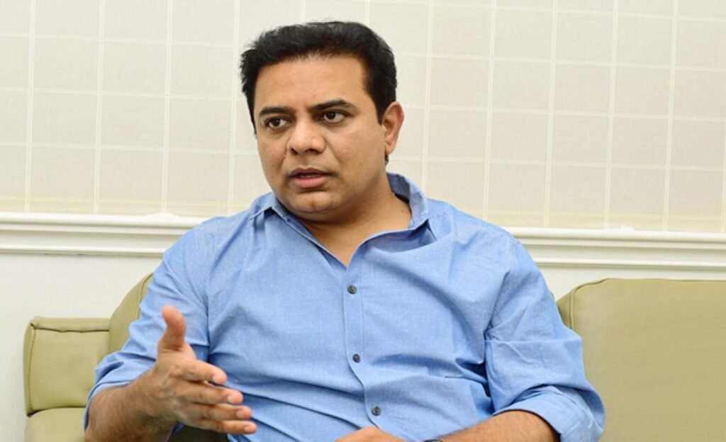 KTR  : కేటీఆర్ వెళ్ళమని చెప్పినా వాళ్ళు వెళ్లడంలేదు