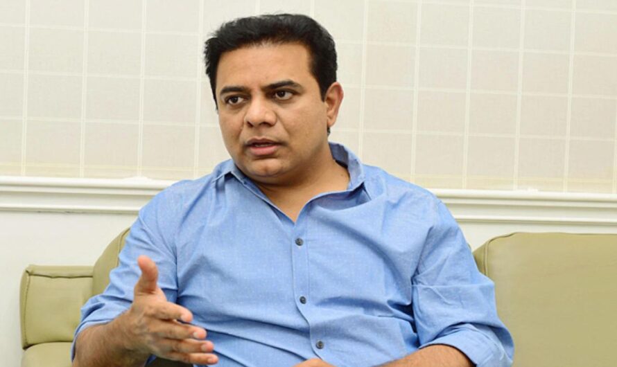 KTR  : కేటీఆర్ వెళ్ళమని చెప్పినా వాళ్ళు వెళ్లడంలేదు