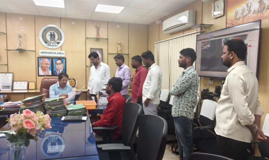 Singareni : జివిఆర్ కాంట్రాక్టు  కార్మికుల సమస్యలు పరిష్కరించాలి