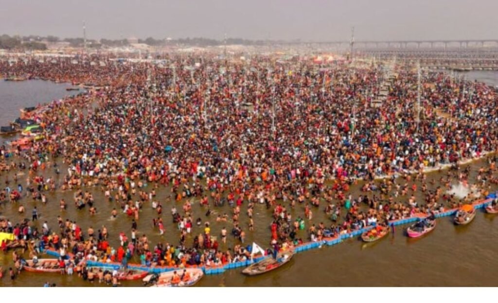 kumbamela : కుంభమేళాకు వెళ్ళాడు… పోలీసులకు చిక్కాడు.