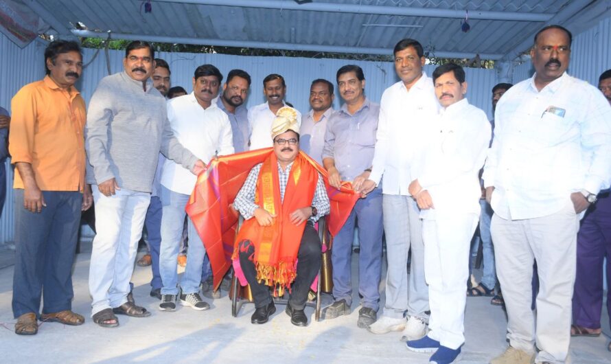 Singareni : పదోన్నతి పొందిన ఏజెంట్ కు ఘనంగా సన్మానం.