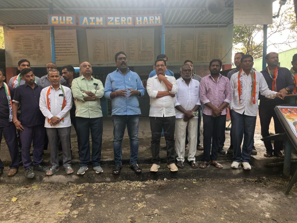 Singareni : కాసిపేట గనుల పై INTUC సంబరాలు.