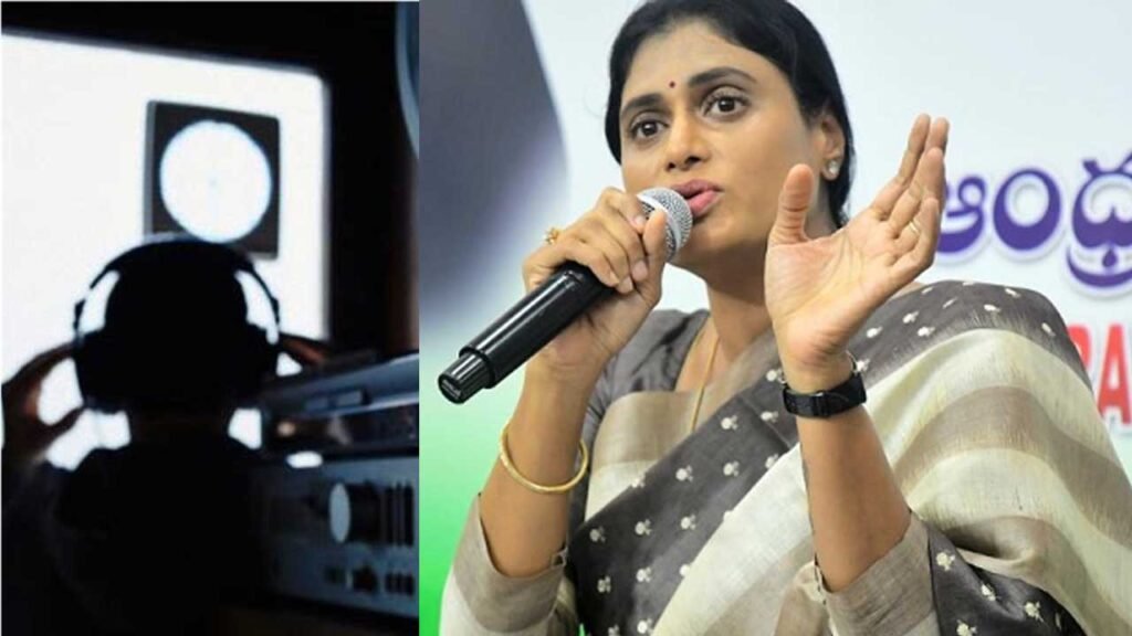 YS sharmila : ఫోన్ ట్యాపింగ్ నిజమే…. షర్మిల