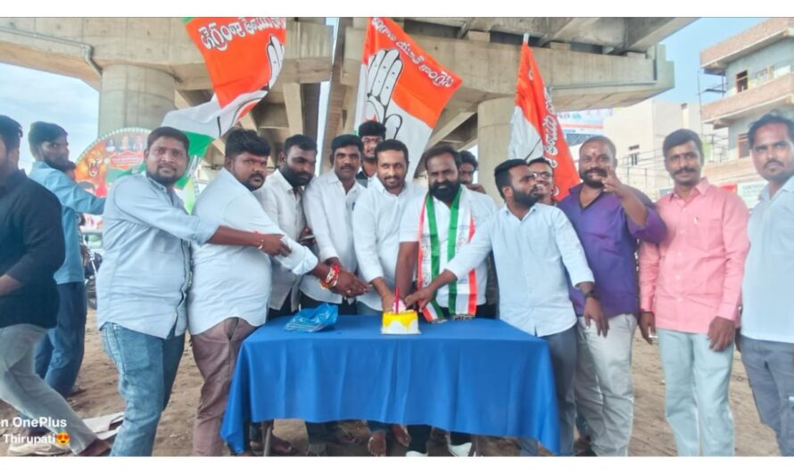 Congress  : మందమర్రి లో యూత్ కాంగ్రెస్ ఆవిర్భావ దినోత్సవం