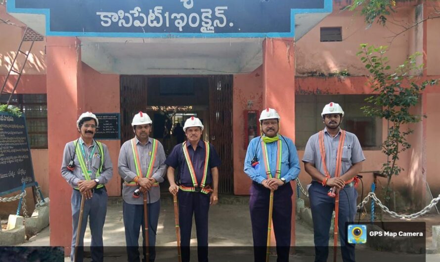 Singareni  : కాసిపేట-1 గనిలో నూతన పని స్థలాలను పరిశీలించిన సేఫ్టీ జి ఎమ్