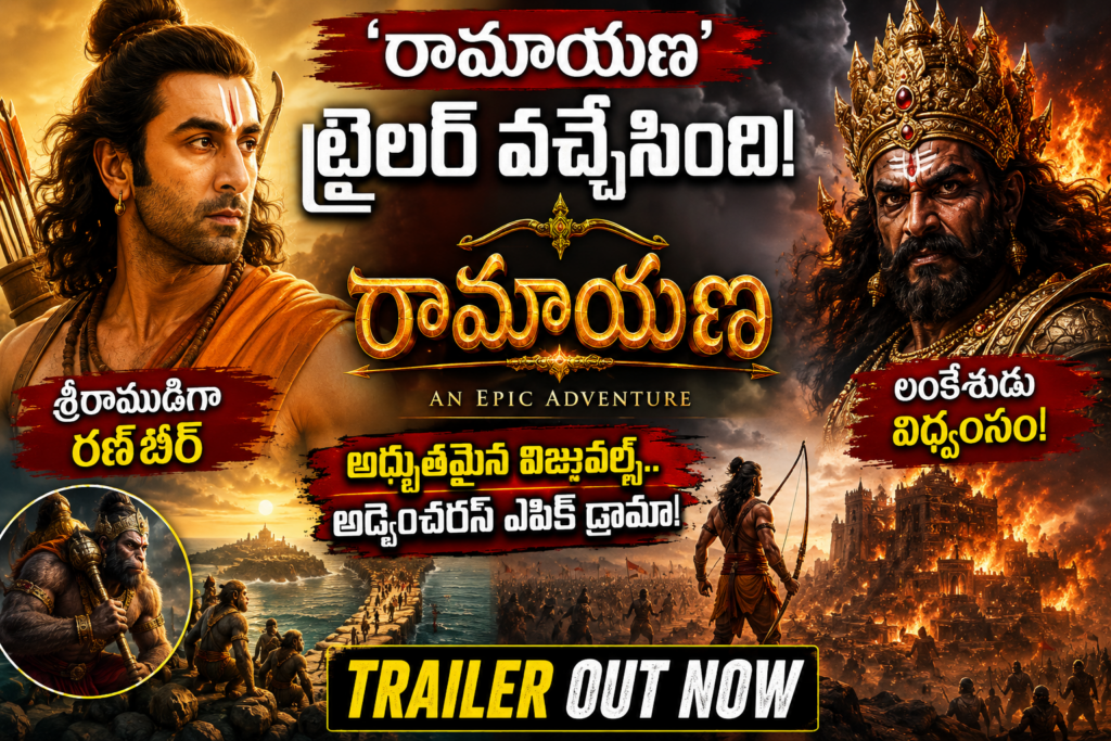 ట్రైలర్ ‘రామాయణ’ వచ్చేసింది