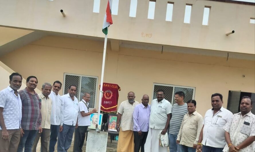 వాసవి క్లబ్ బిబిపేట ఆధ్వర్యంలో జాతీయ జెండా సంబరాలు