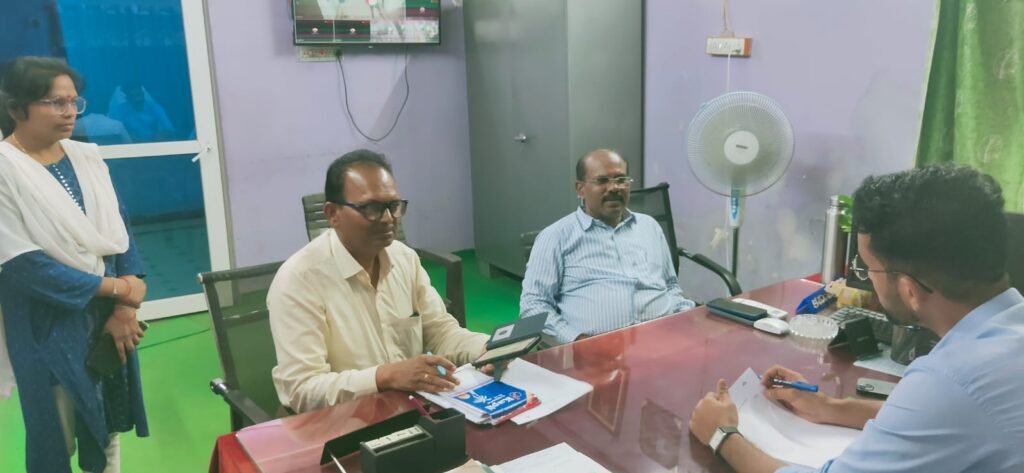 మందమర్రిలో పింఛన్ల ఫీల్డ్ వెరిఫికేషన్