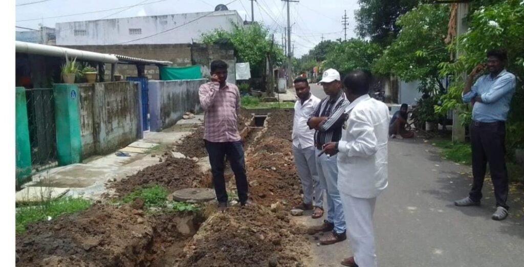 17వ వార్డు డ్రైనేజీ సమస్యకు శాశ్వత పరిష్కారం