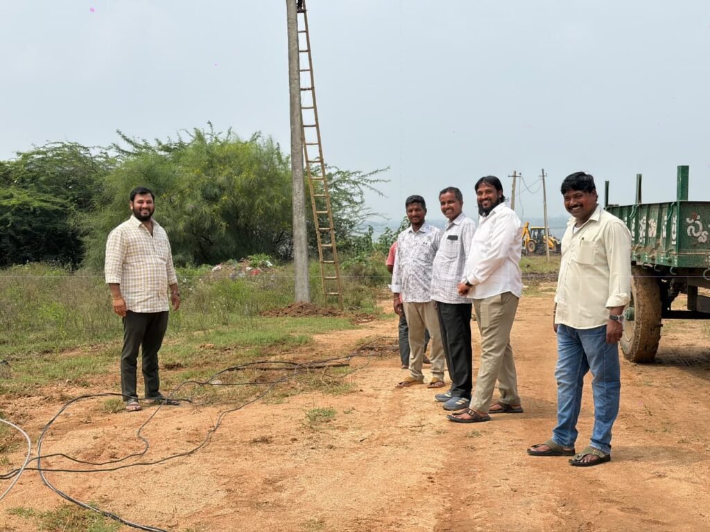 బీబీపేట గణేష్ నిమజ్జనానికి మహంకాళి చెరువు వద్ద ఏర్పాట్లు