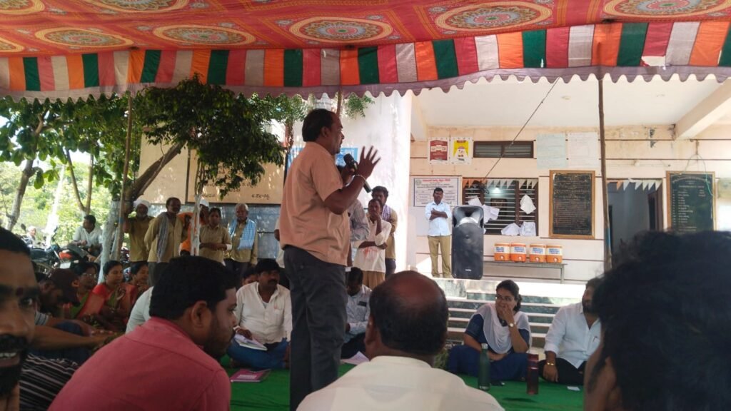 బీబీపేటలో వాడివేడిగా గ్రామసభ